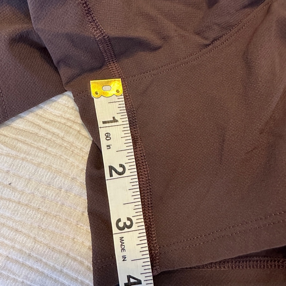 Lululemon Athletica Dark Brown Shorts - Picture 8 of 9